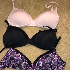 Set of 3 Jessica Simpson bras